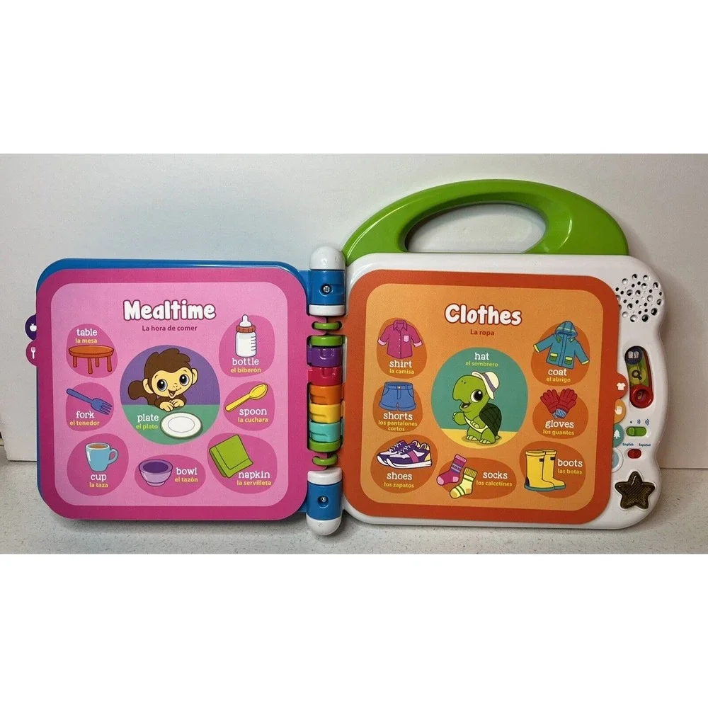 LeapFrog Learning Friends 100 Words Electronic Book Toddler Toy TESTED Works